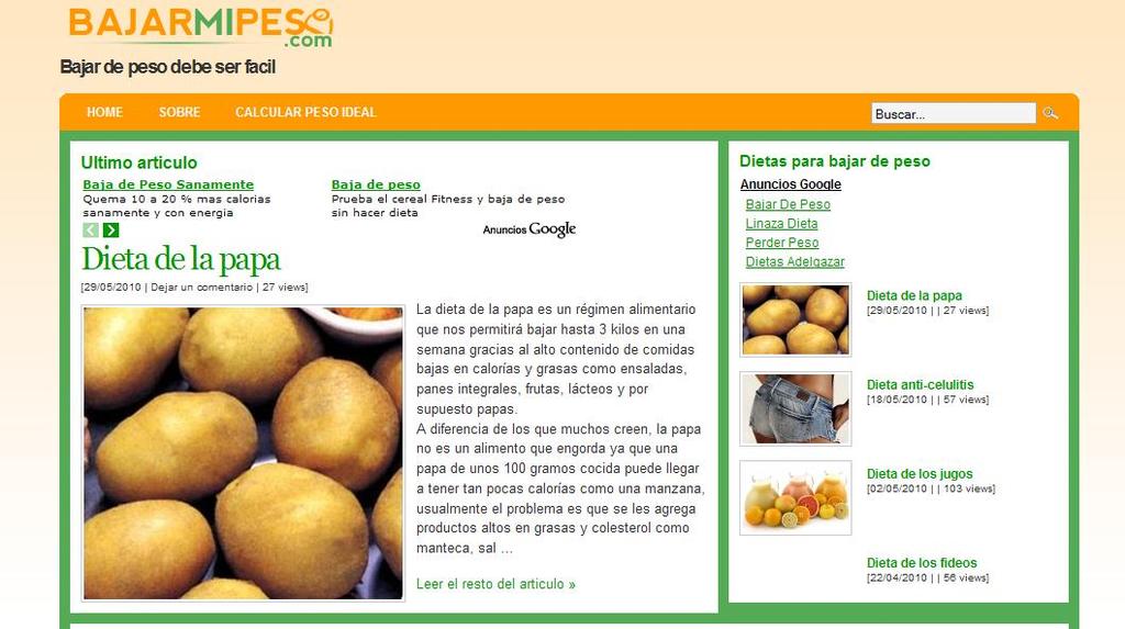 Error más grande con aceleradores del metabolismo