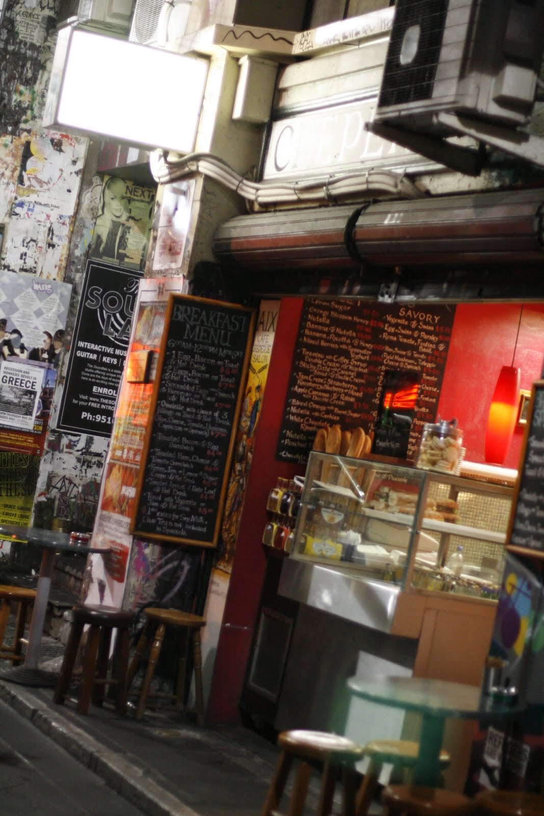 Aix Cafe Creperie Salon, Melbourne CBD by Snooze Eat and Be Merry Crew