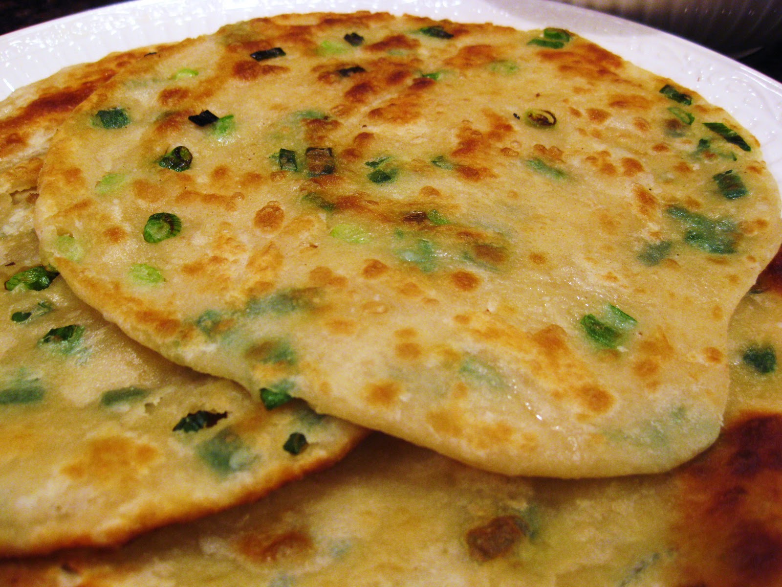 Christine's Kitchen Chronicles Chinese Scallion Pancakes and Asian Beef