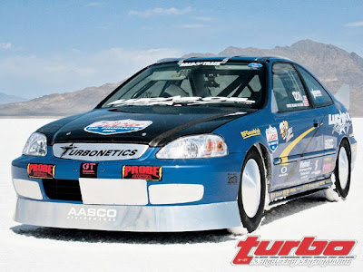 Honda Civic World: The World's Fastest Civic - Breaking Bonneville The