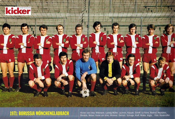 BORUSSIA MÖNCHENGLADBACH 1970-71.