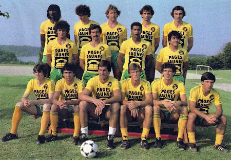 Écharpe Supporter FC Nantes Canaris – Vintage Acrylique (années 90 / Avant 2000)