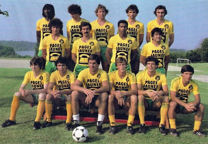 F.C NANTES 1983-84.