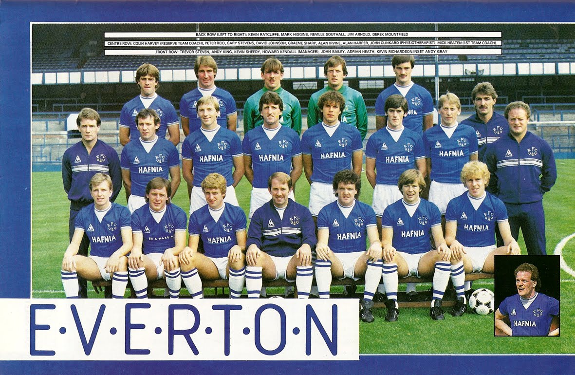 THE VINTAGE FOOTBALL CLUB: FA CUP FINAL 1984. Everton vs ...