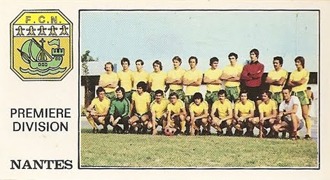 F.C NANTES 1976-77. By Panini.
