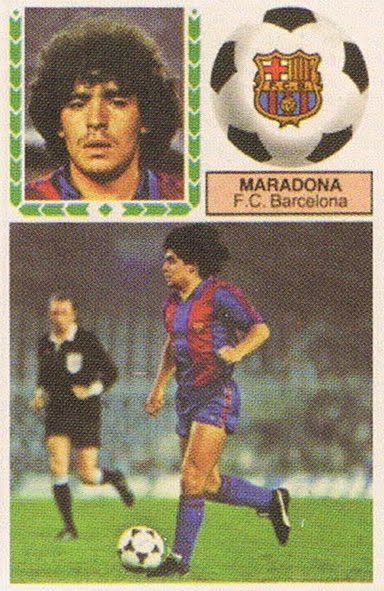 Carte Collection Diego Maradona – Séville FC – La Liga 92-93 – Ediciones Este