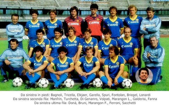 HELLAS VERONA 198485. By Panini.