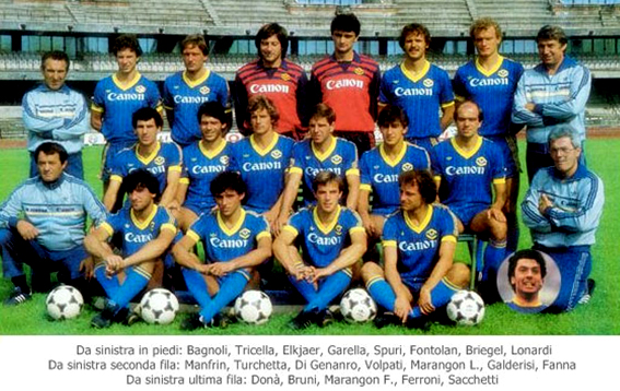 HELLAS VERONA 1984-85. By Panini.