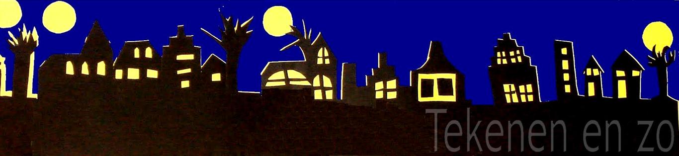 Tekenen En Zo Sinterklaas Skyline