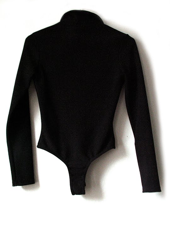 tradesies: Black Bodysuit, Size Small