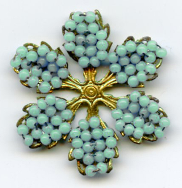 MudBay Images Vintage Beaded Flower