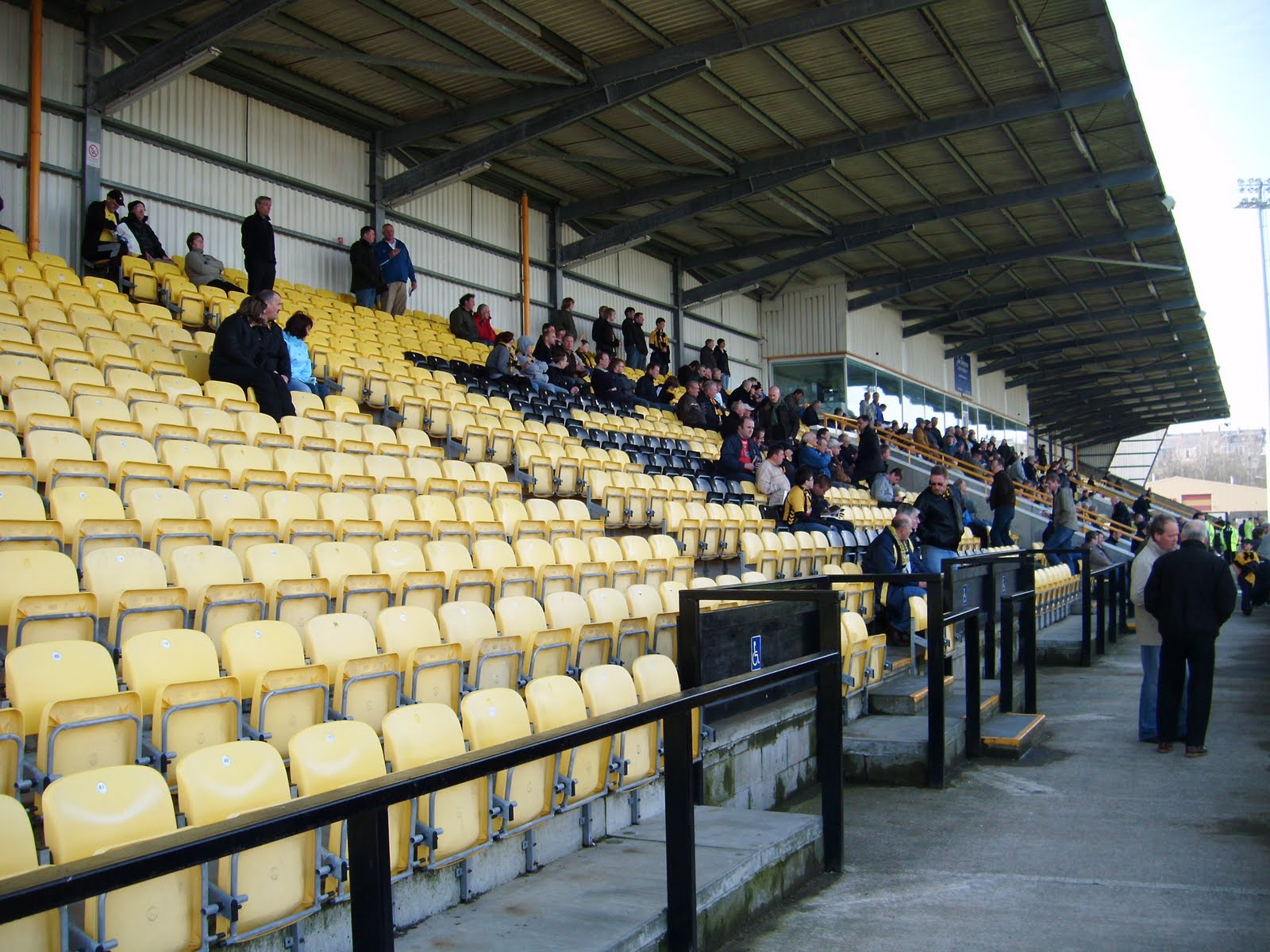 Bayview Stadium (East Fife v Stenhousemuir) Couples The Football Stadium