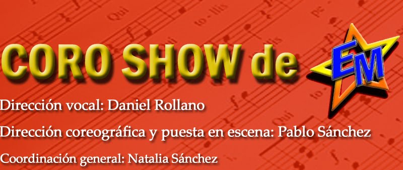 Coro Show de Escenario Musical