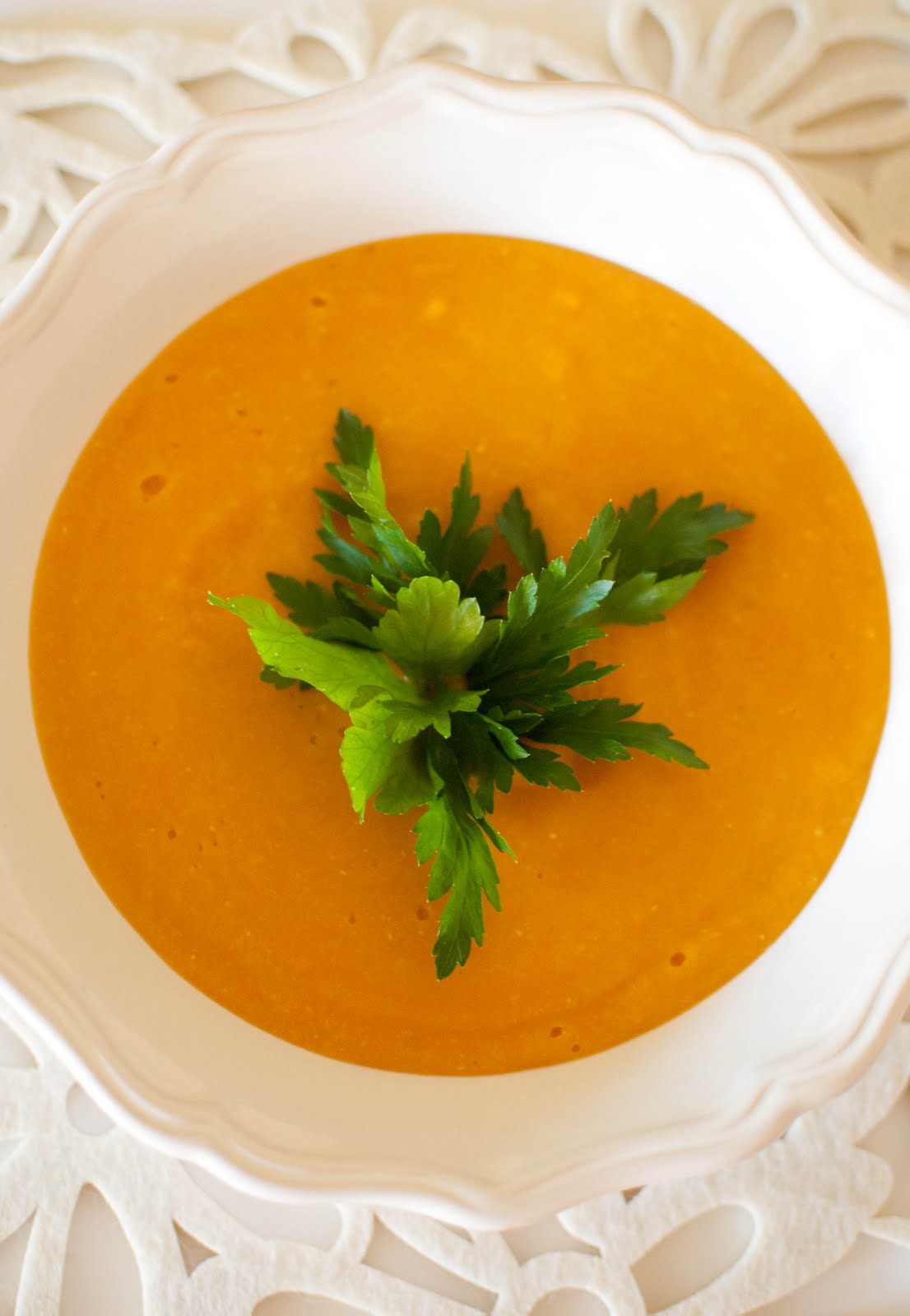 Scandi Home: Spiced Pumpkin, Cauliflower and Lentil Soup