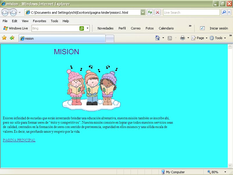 Miriam Gonzalez Garcia Programacion de Paginas web 2010