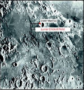 lunar cricket field moon location