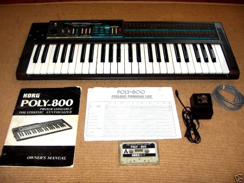 MATRIXSYNTH: KORG Poly 800 Programmable Synthesizer
