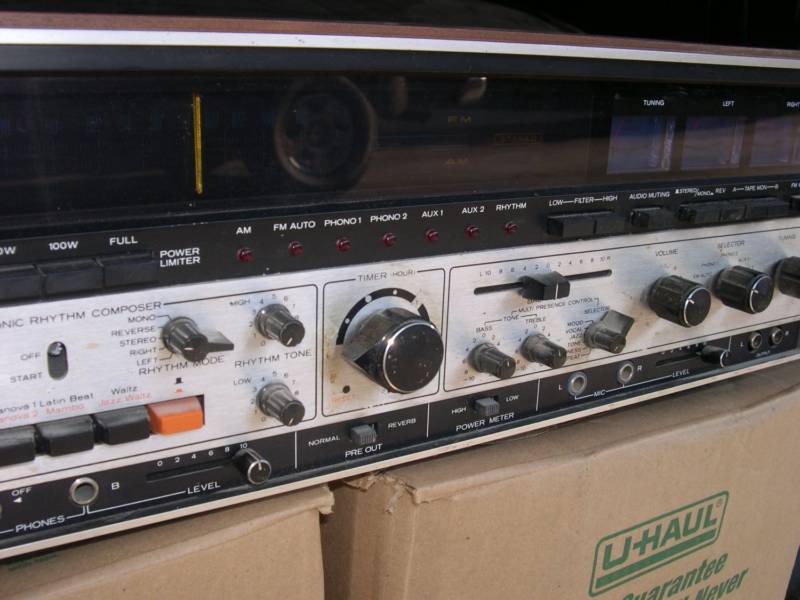 MATRIXSYNTH: Kenwood KR-6170 Stereo Receiver with Built In Drum