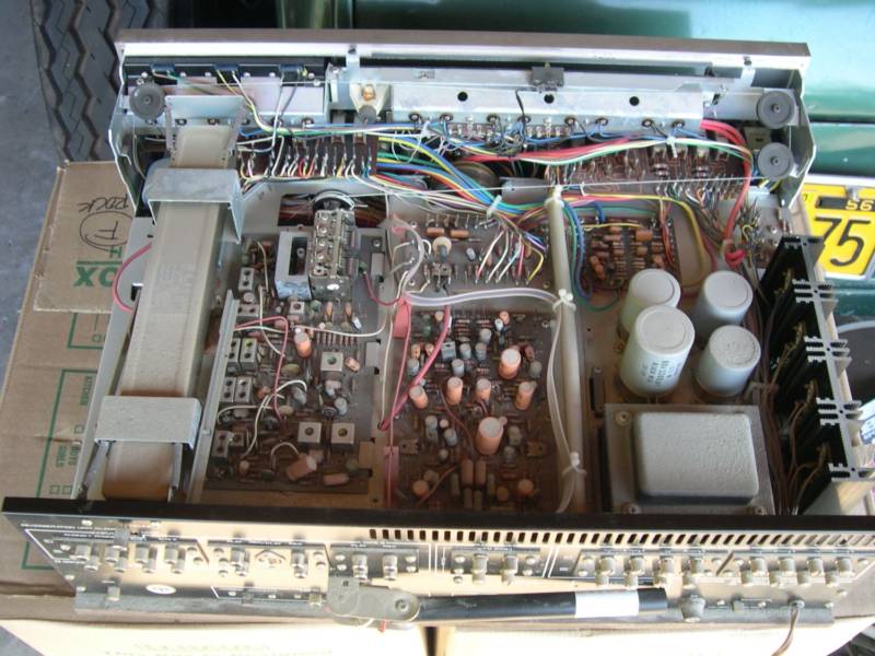 MATRIXSYNTH Kenwood KR6170 Stereo Receiver with Built In Drum