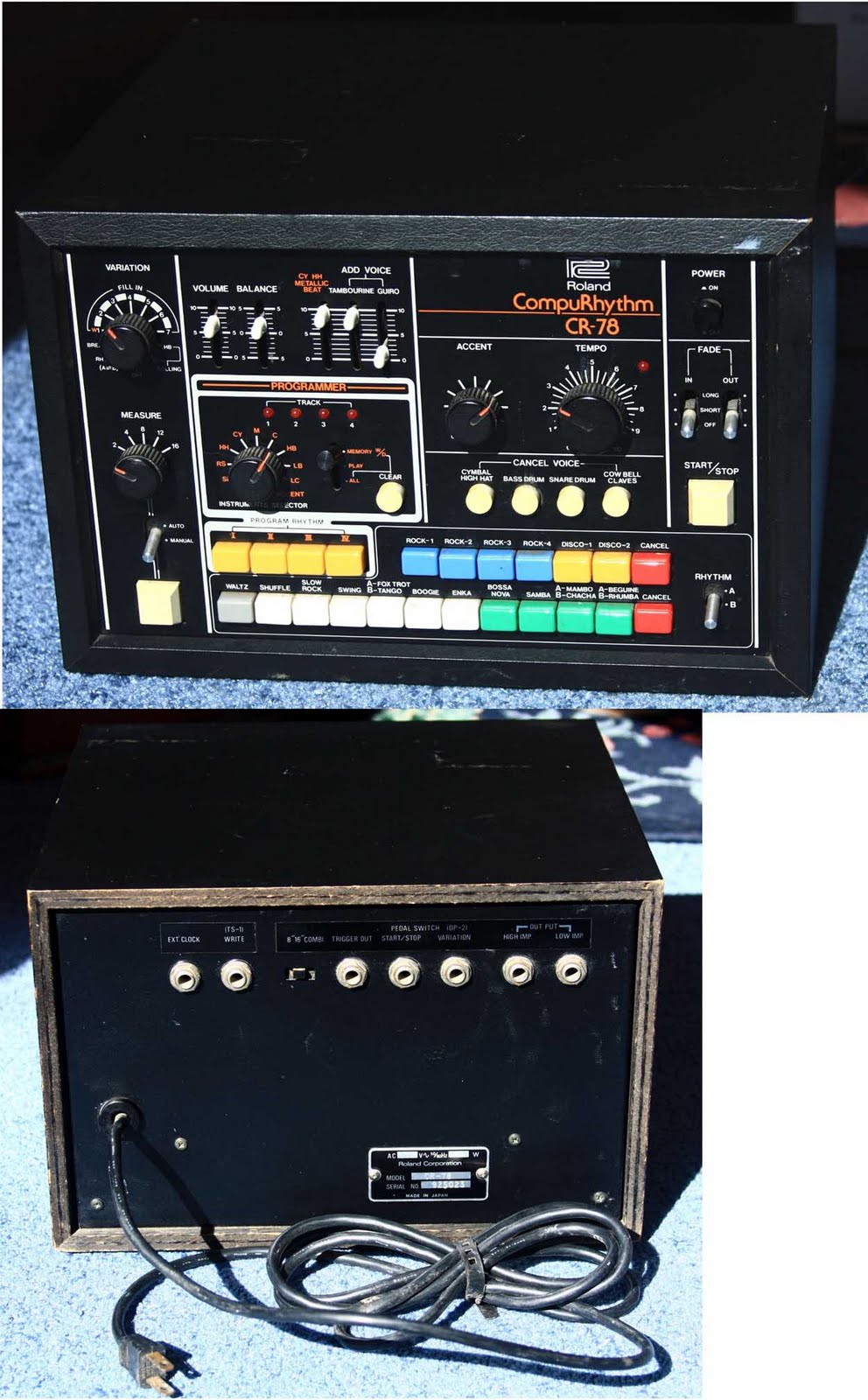 MATRIXSYNTH Roland CR78 CompuRhythm Drum Machine