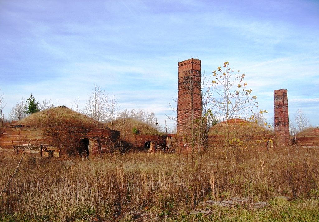Outdoor Indiana Medora Brick Plant Ruins