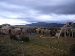 Floating Reed Platform, Uros Islands, Lake Titicaca