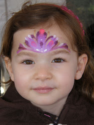 face painting princess easy simple crown cheek paint paintings facepaint fairy designs sheet paints helene babin marie idea