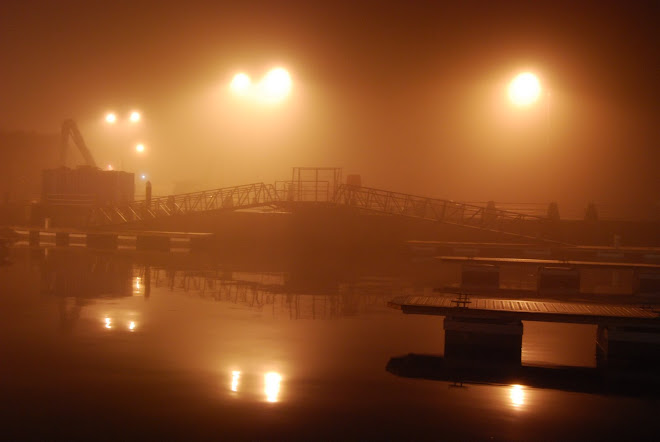 Foggy Galway Harbour