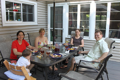 Paul, Lynne, Anja, Isabel & Connor: June 2010