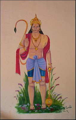 hanuman painting ancient
