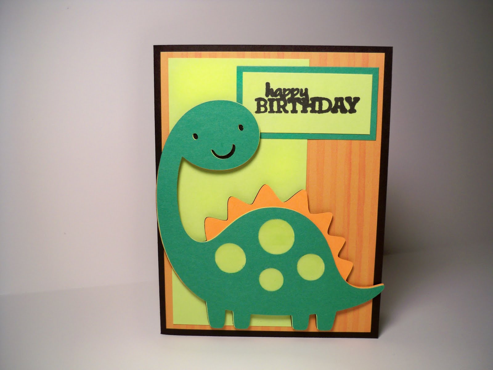 Dinosaur Birthday Card Printable