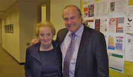 Madeline Albright & Prof. Percival