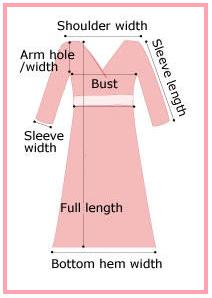 Size Measurement Guide | Bebe Love Shop Size Measurement Guide