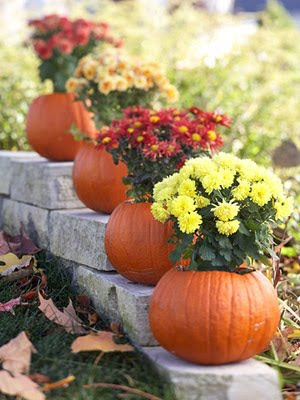 Silver Trappings: More Fall Porch Decorating