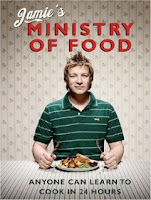 Jamie's Ministry of Food book cover. 