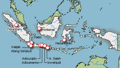 indonesian air force bases