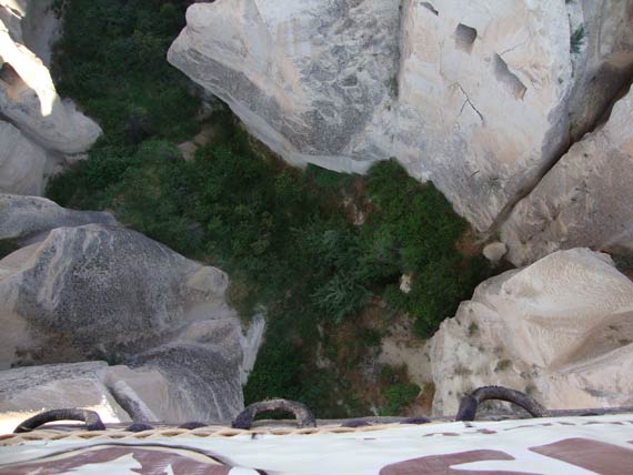 Como é voar de balao na Capadocia, Turquia