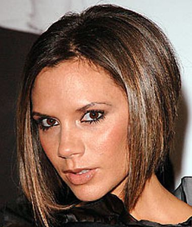  Victoria Beckham is a celebrity who became a trendsetter this hairstyle.