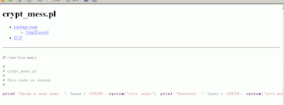 Sample perltidy HTML output