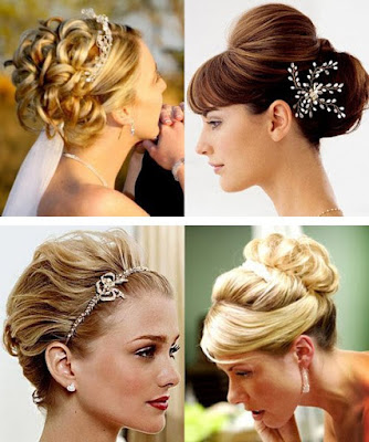 short hairstyles for brides