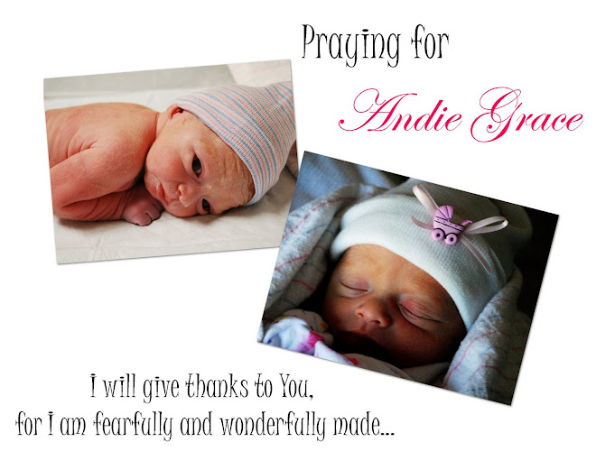 Praying for Andie Grace