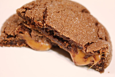 Love At First Bite: Chocolate Caramel Cookies