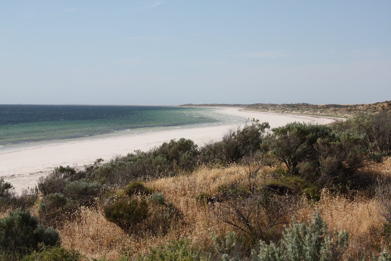 Gourmet Grey Nomads Our Camping Spots SA Yorke PeninsulaWauraltee Beach