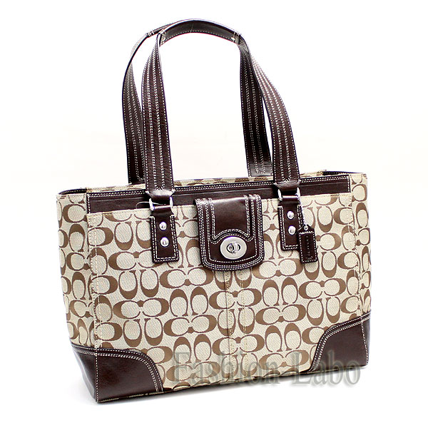 My Gorgeous BAG (Authentic COACH BAG): Coach Hampton Signatue Multi-Function Tote 13974