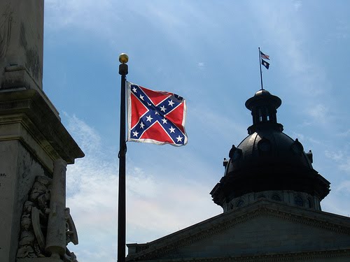 Confederate flags