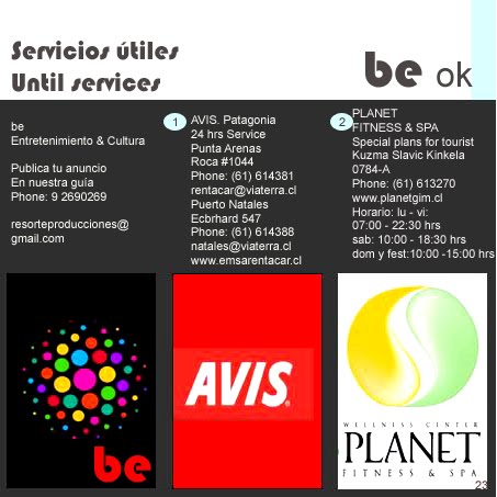 servicios utiles / until services