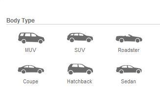types of vehicle