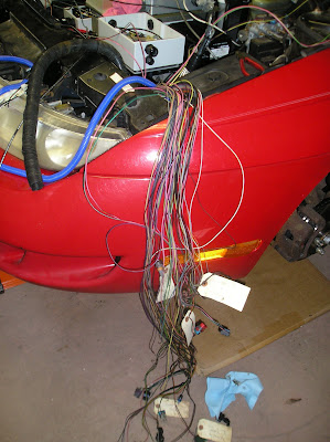 Coupe de Volt: Low voltage wiring (engine compartment)