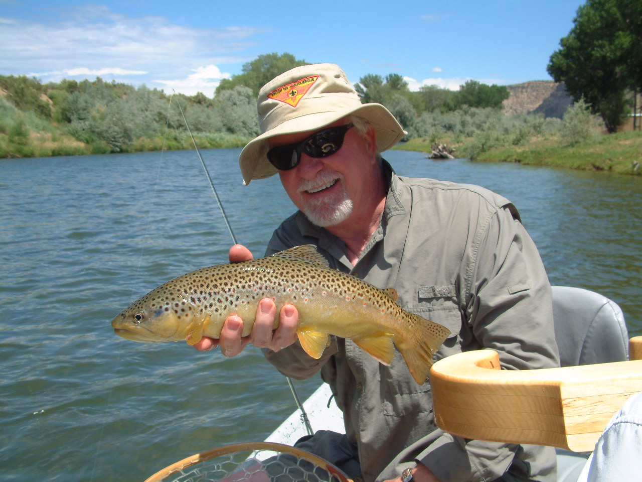 OUTDOORS NM Floating the Lower San Juan River Big Browns, No Crowds