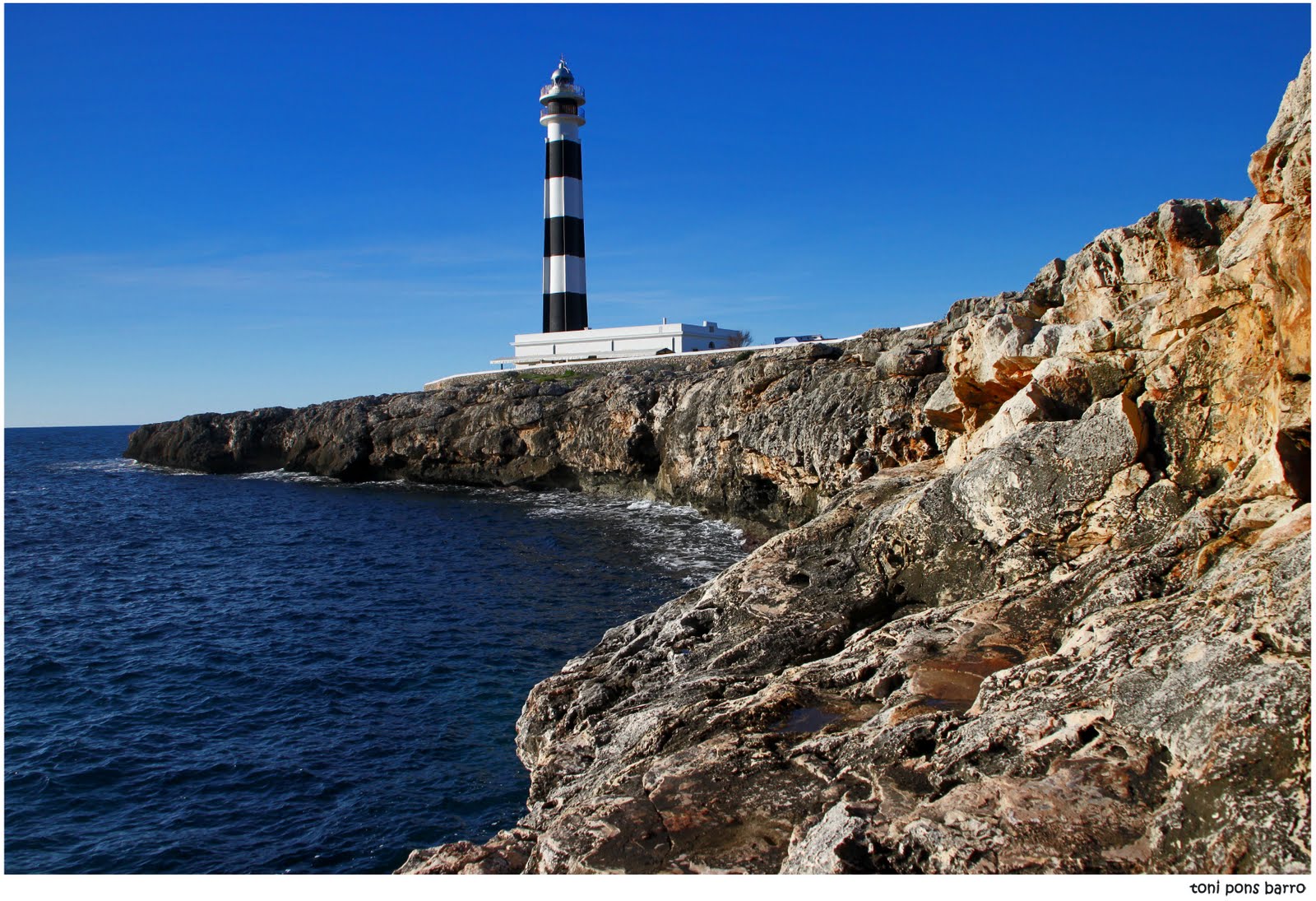MENORCA Faro de Cap d'Artrutx.